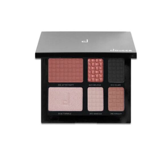 Doucce On The Go Palette - 4 Eyeshadows; 1 Highlighter; 1 Blush SEALED New - Picture 2 of 5